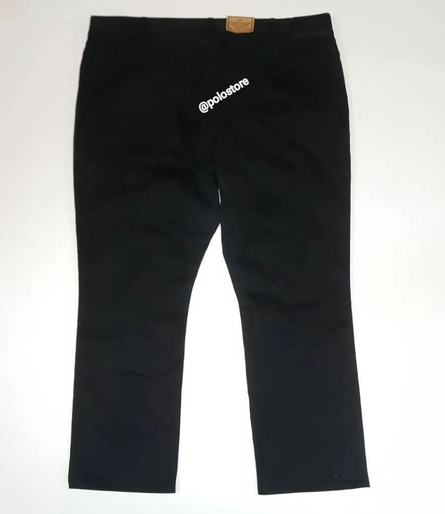 Nwt Polo Ralph Lauren Black Varick Slim Straight Stretch Pants