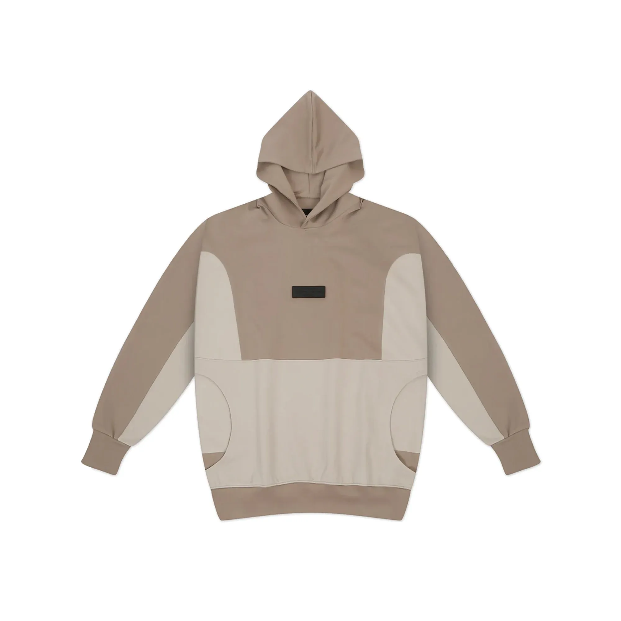 OBLIQUE COLOR BLOCK HOODIE