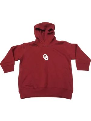 Oklahoma Sooners Two Feet Ahead TODDLER Red Fleece Hoodie Sweatshirt