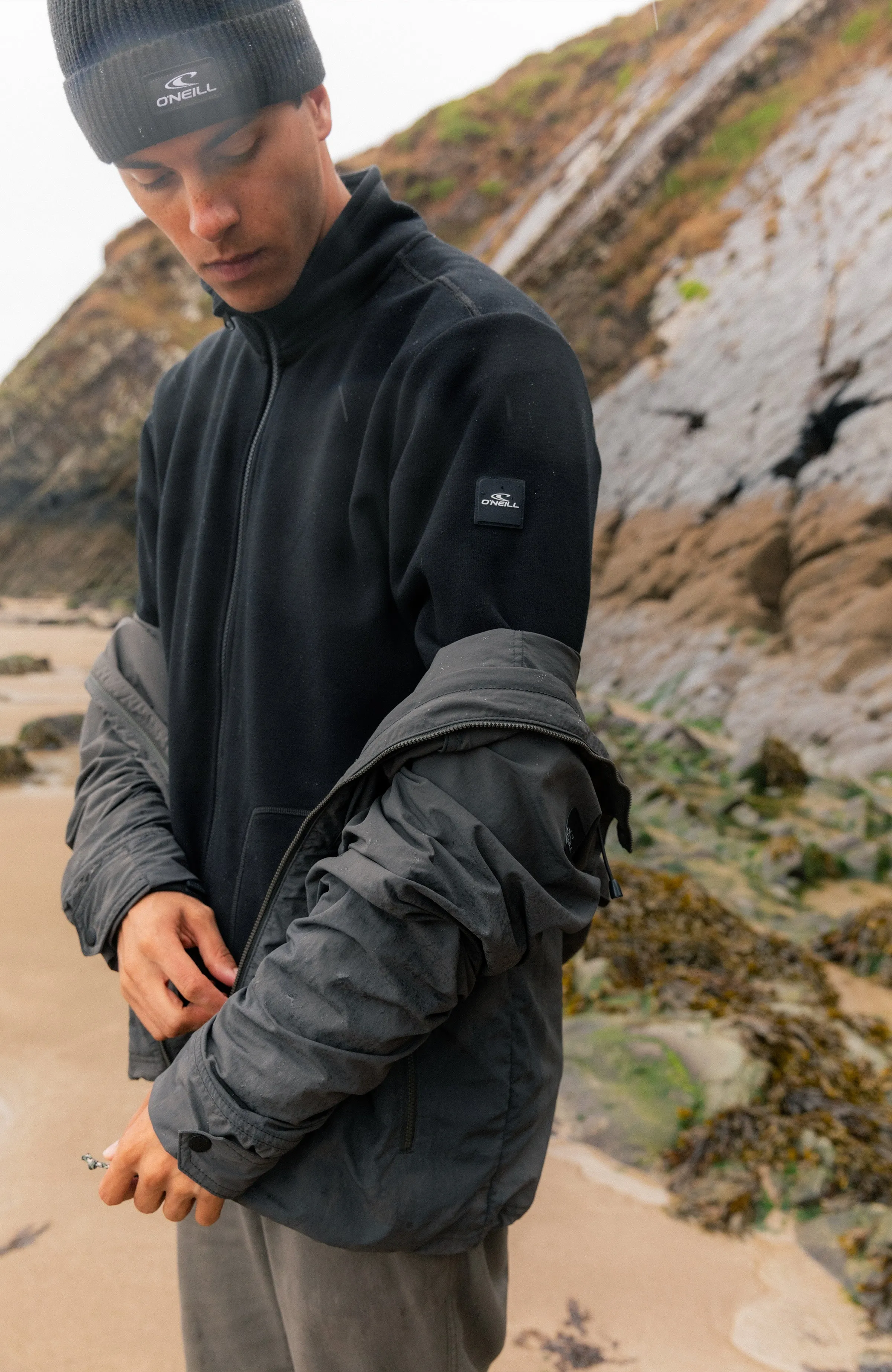 O'Neill TRVLR Series Full-Zip Fleece | Black Out