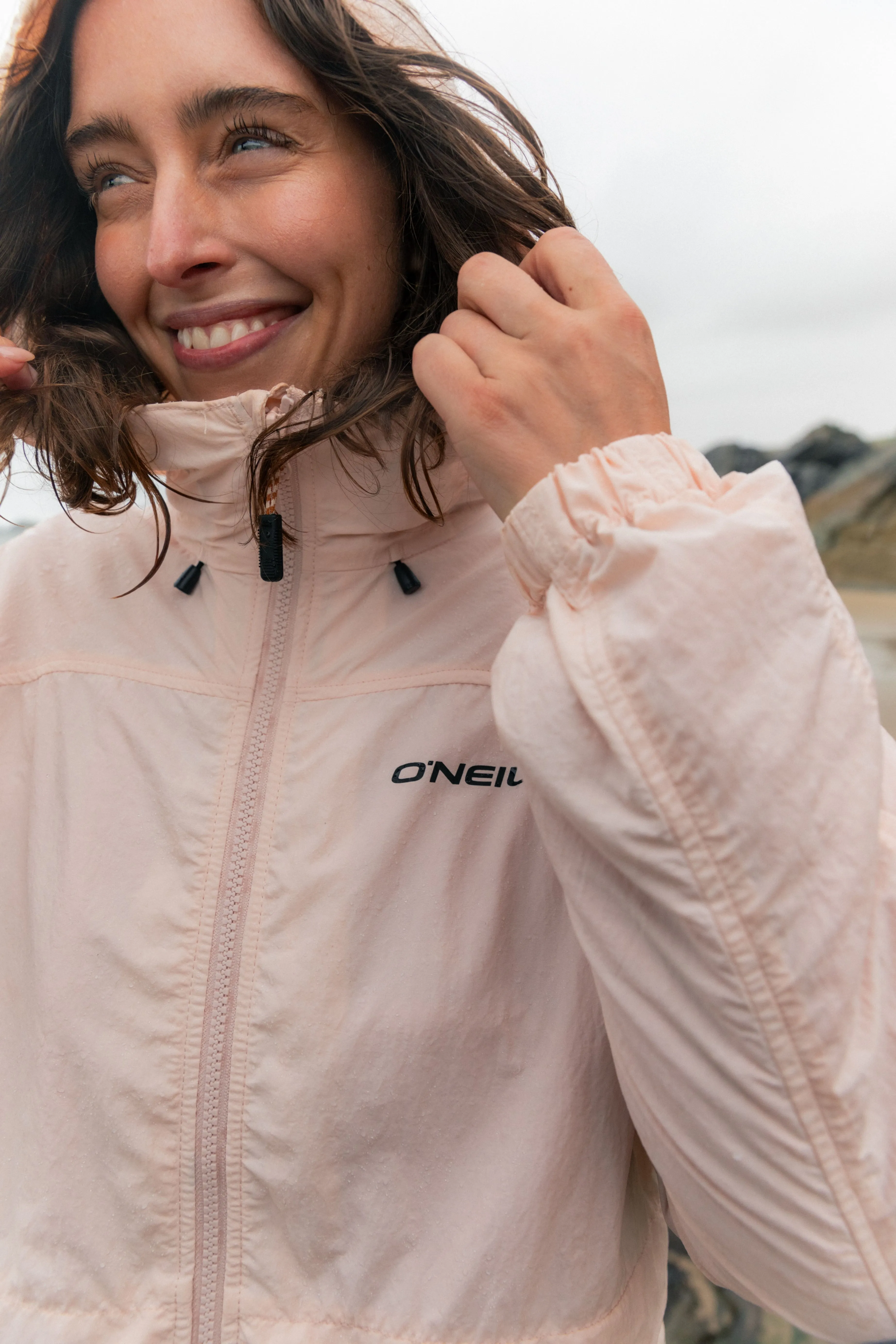 O'Neill TRVLR Series Track Jacket | Peach Whip