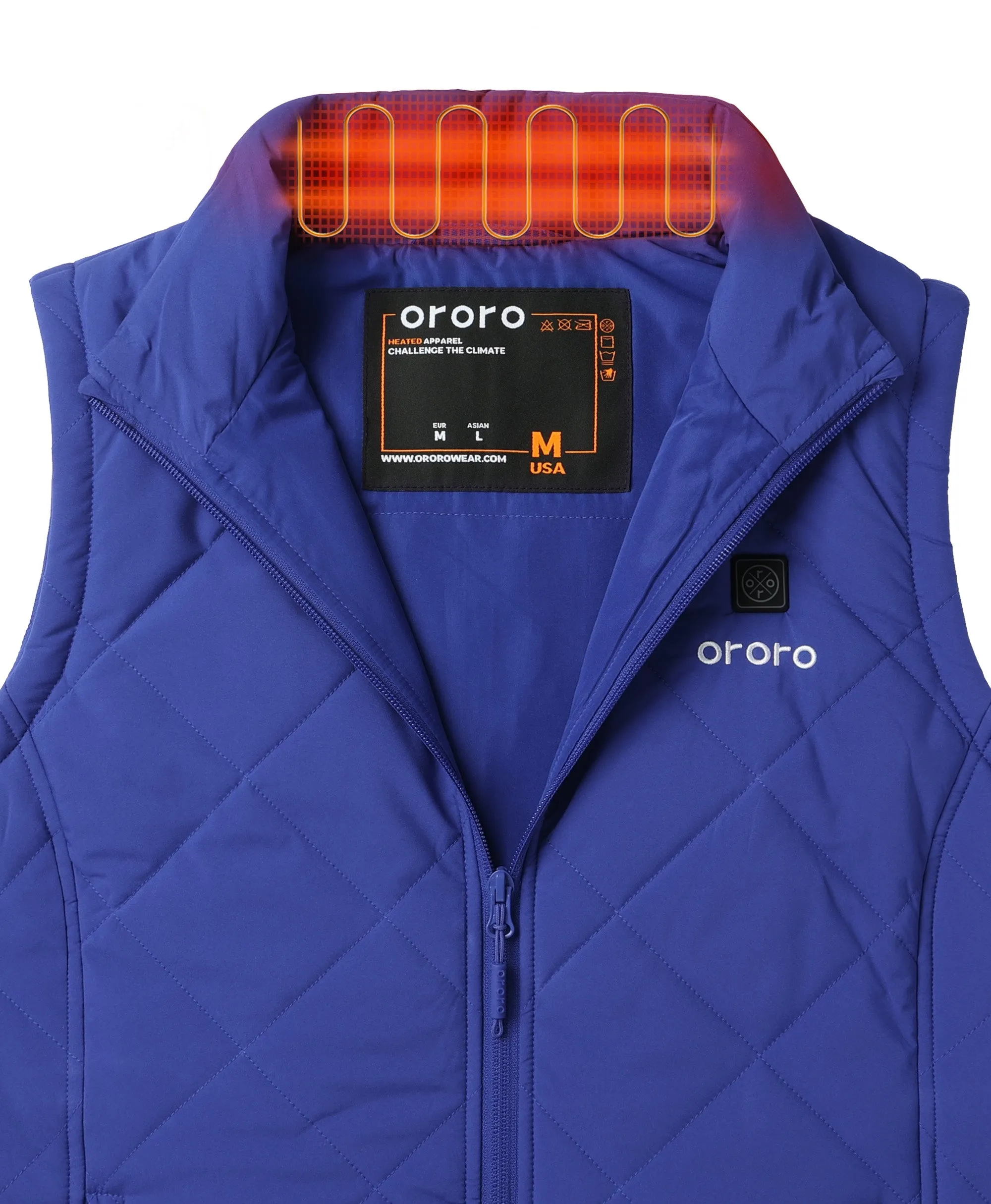 (Open-Box) Women's Quilted Heated Vest