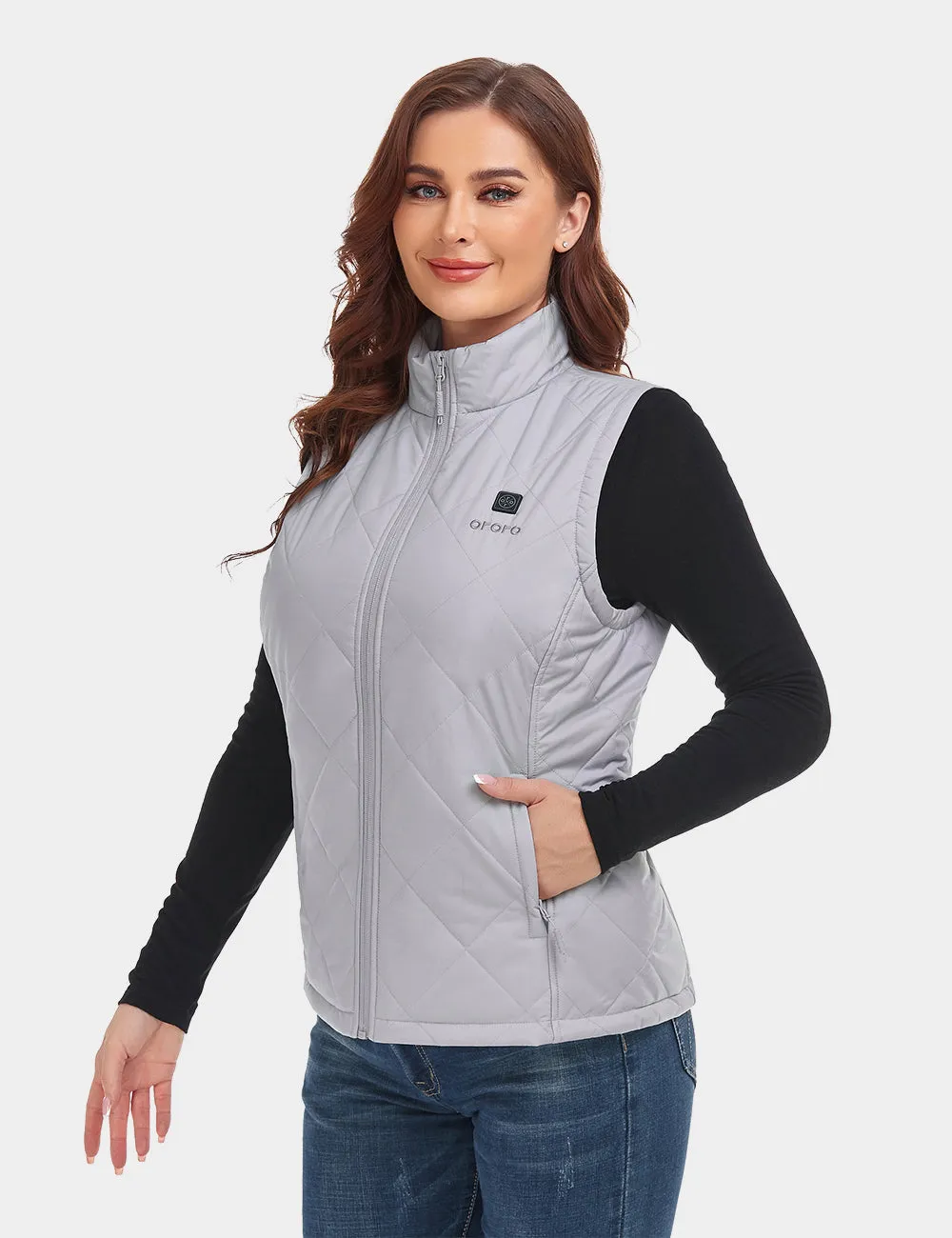 (Open-Box) Women's Quilted Heated Vest