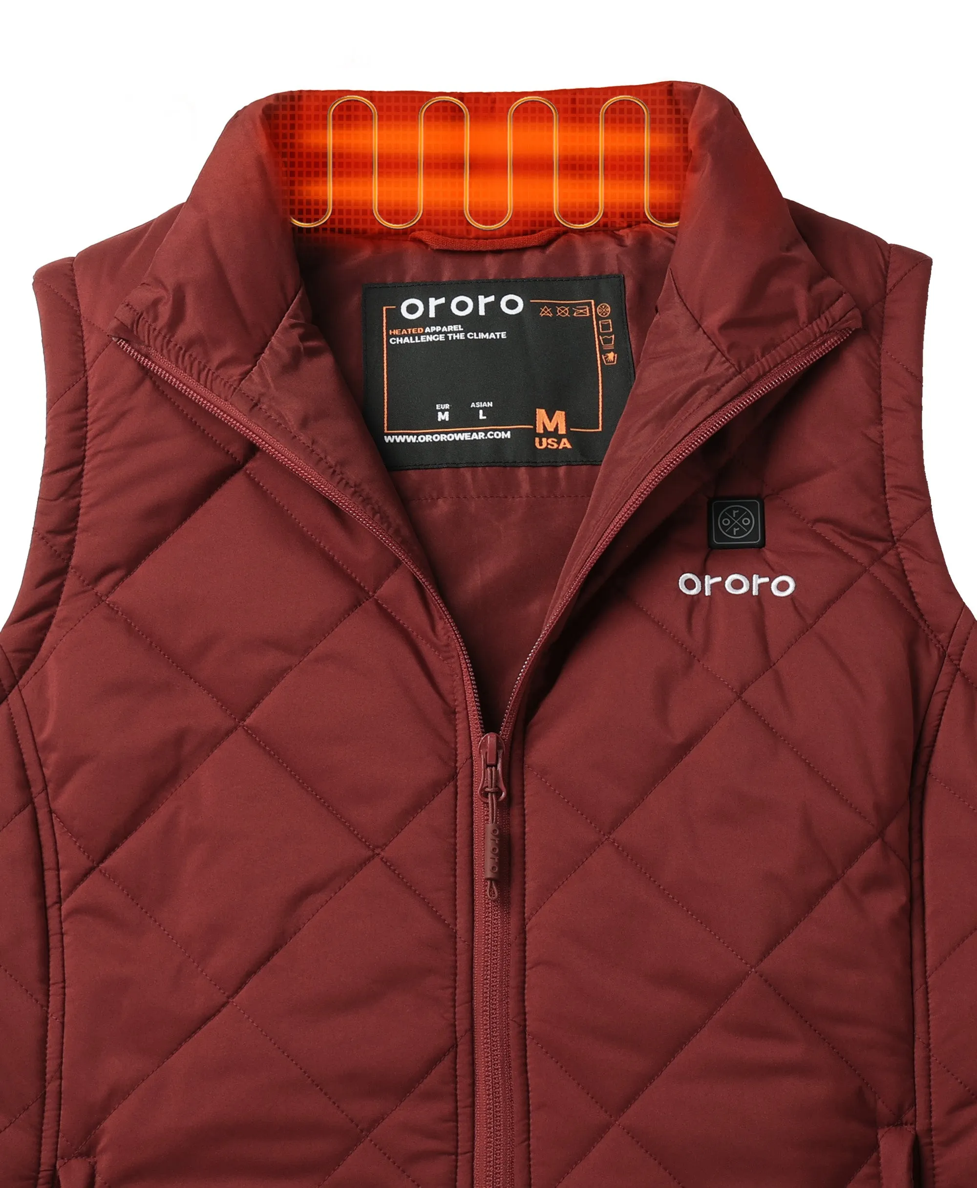 (Open-Box) Women's Quilted Heated Vest