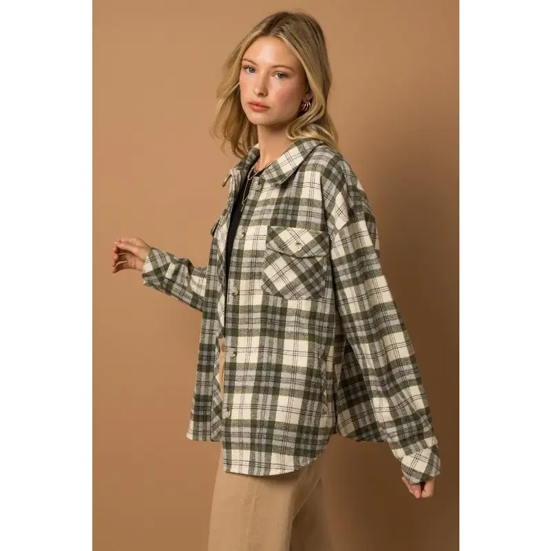 Oversize Plaid Shacket