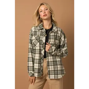 Oversize Plaid Shacket