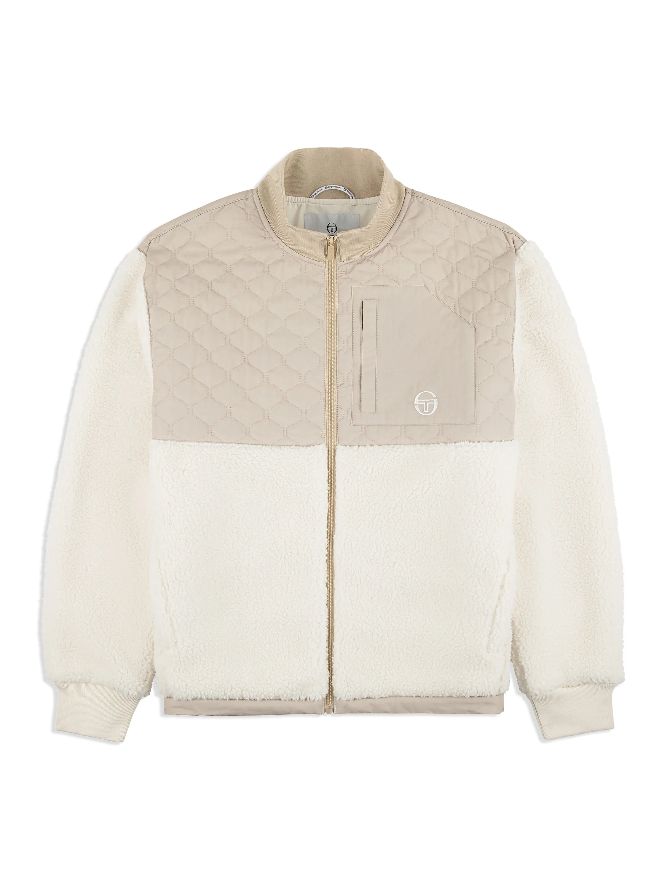 Padula Sherpa Jacket- Gardenia