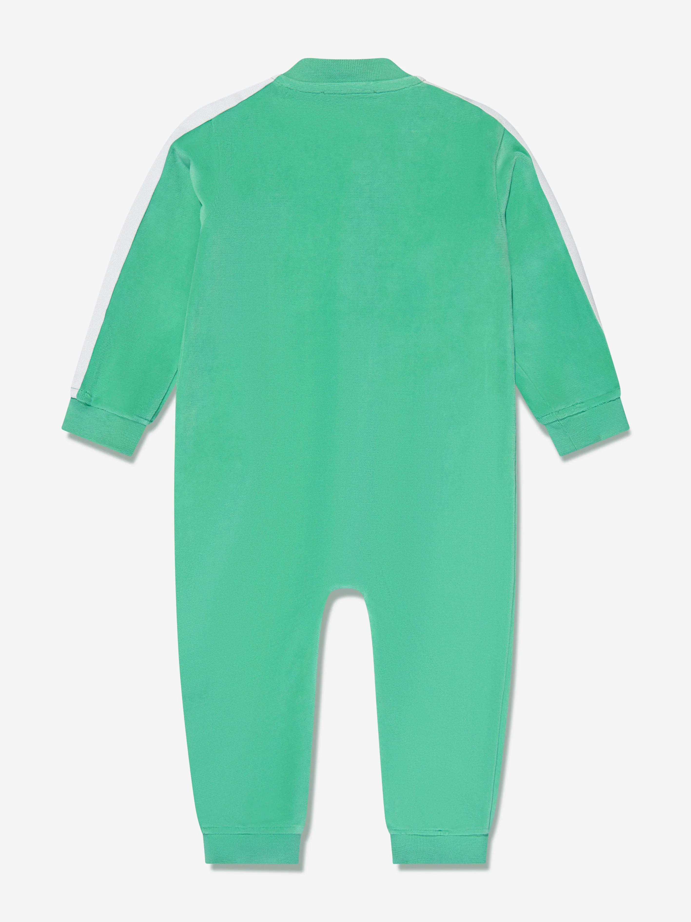 Palm Angels Baby Boys Logo Track Romper in Green