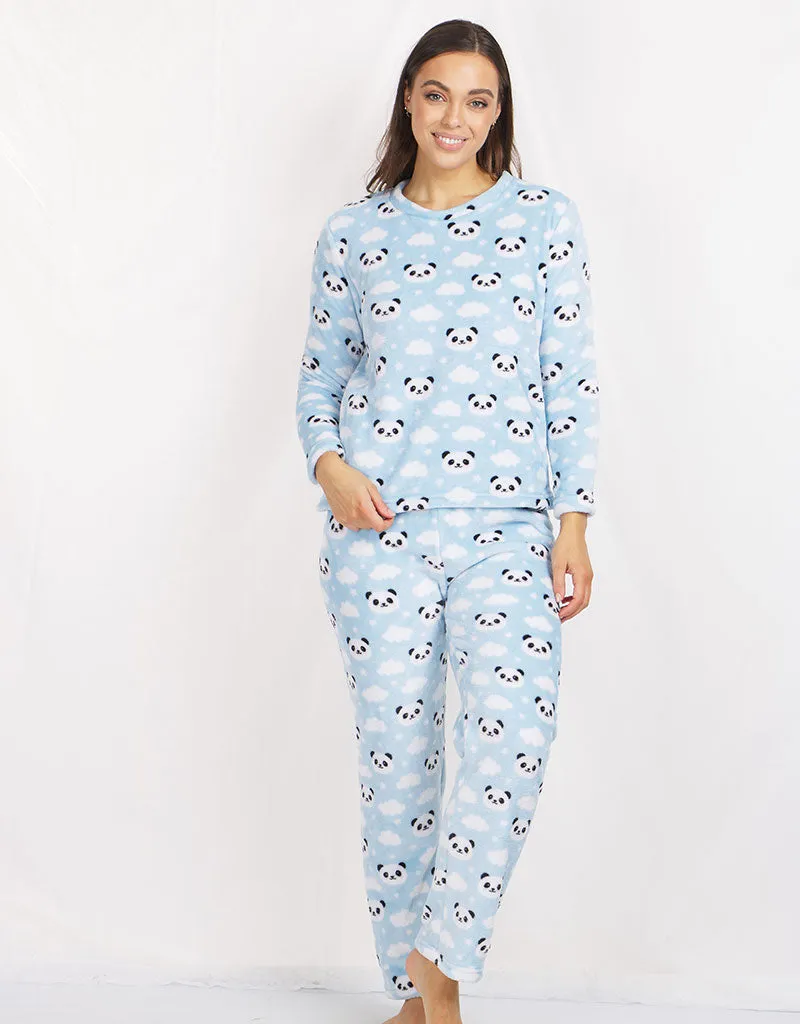 Panda Cloud Blue PJ Set