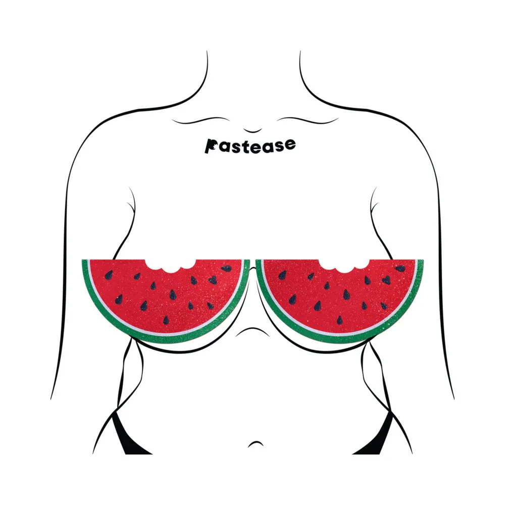 Pastease Watermelon Slice with a Bite Full Breast Covers Suppoort Tape