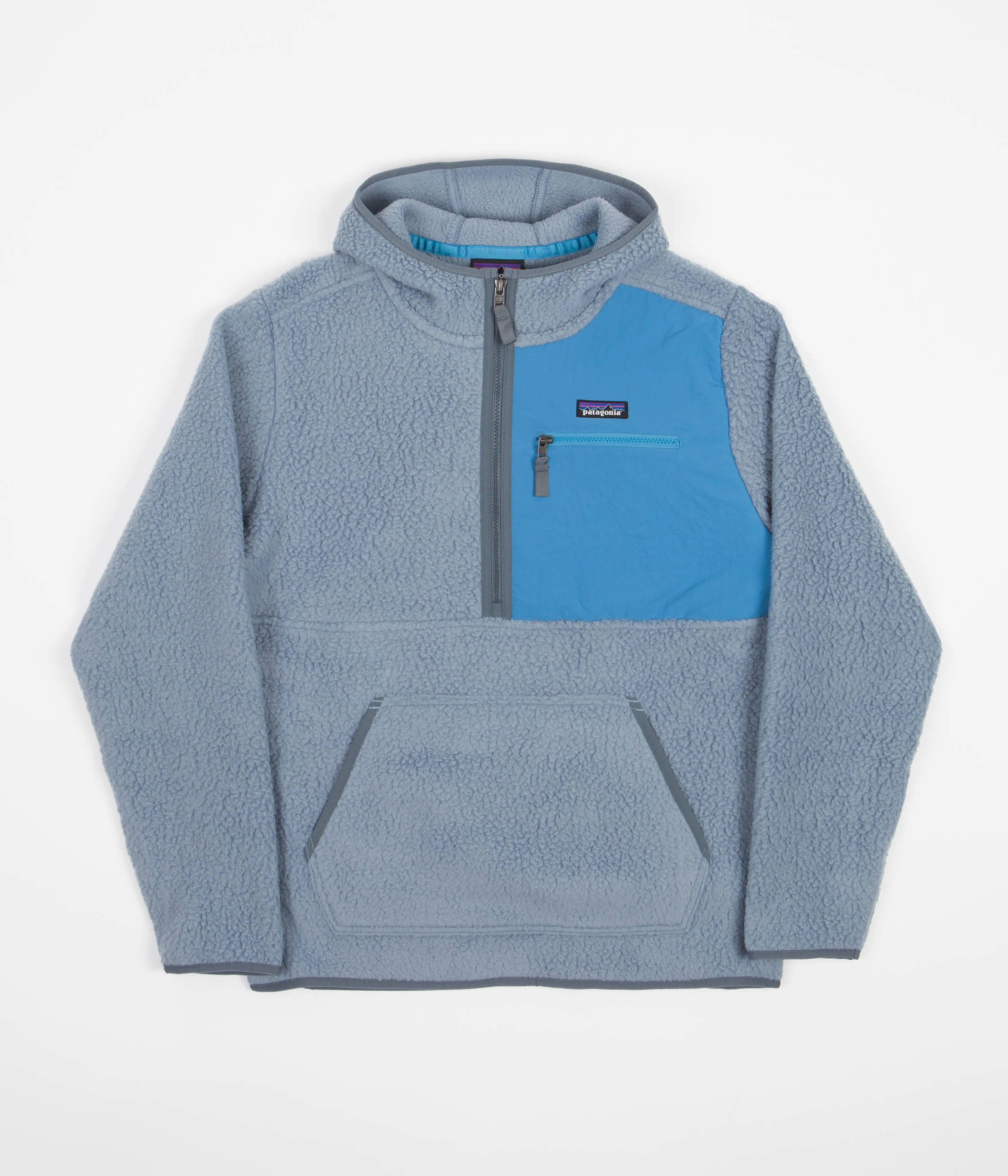 Patagonia Retro Pile Pullover Fleece - Light Plume Grey