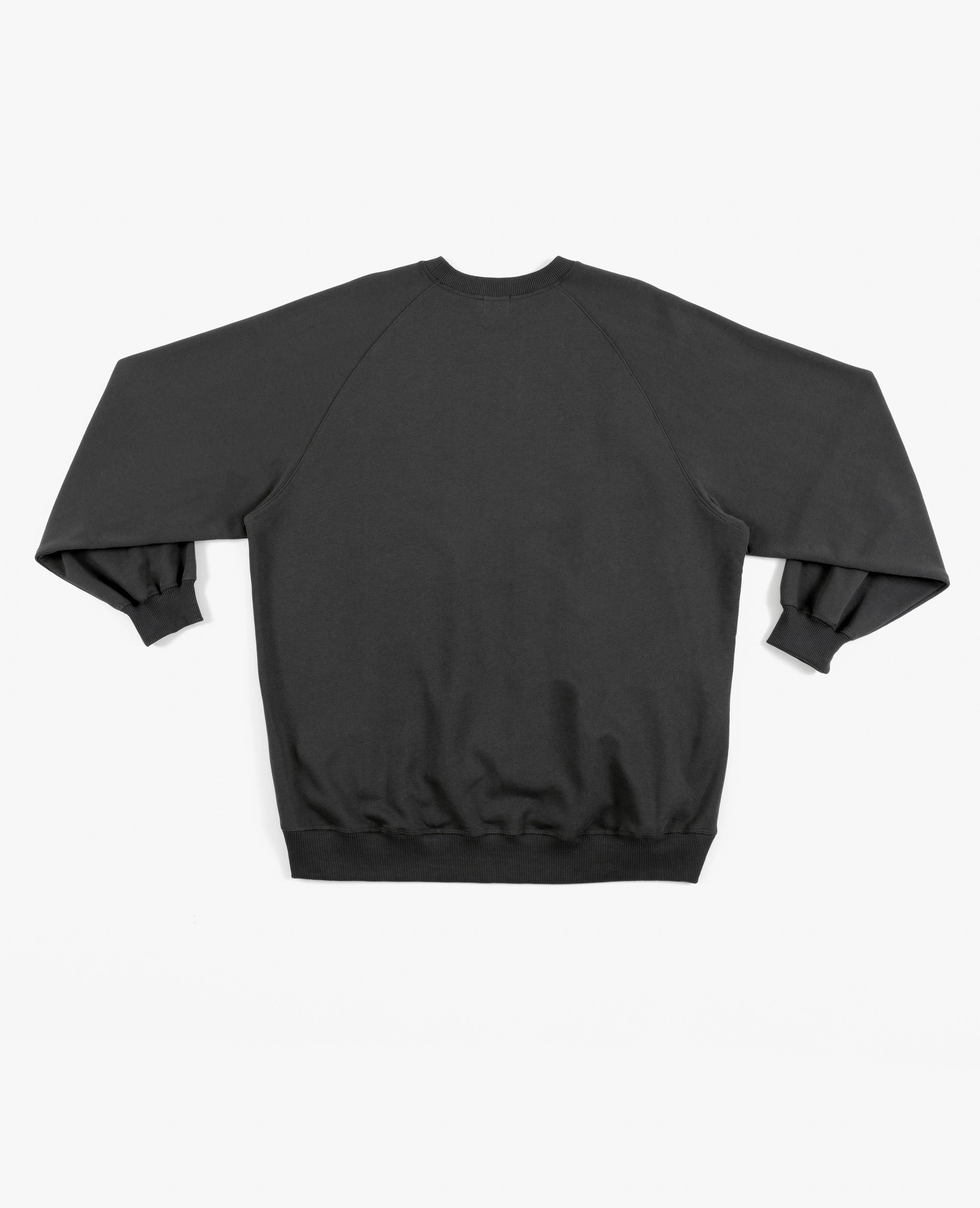 Patta Femme Basic Raglan Crewneck Sweater (Raven)