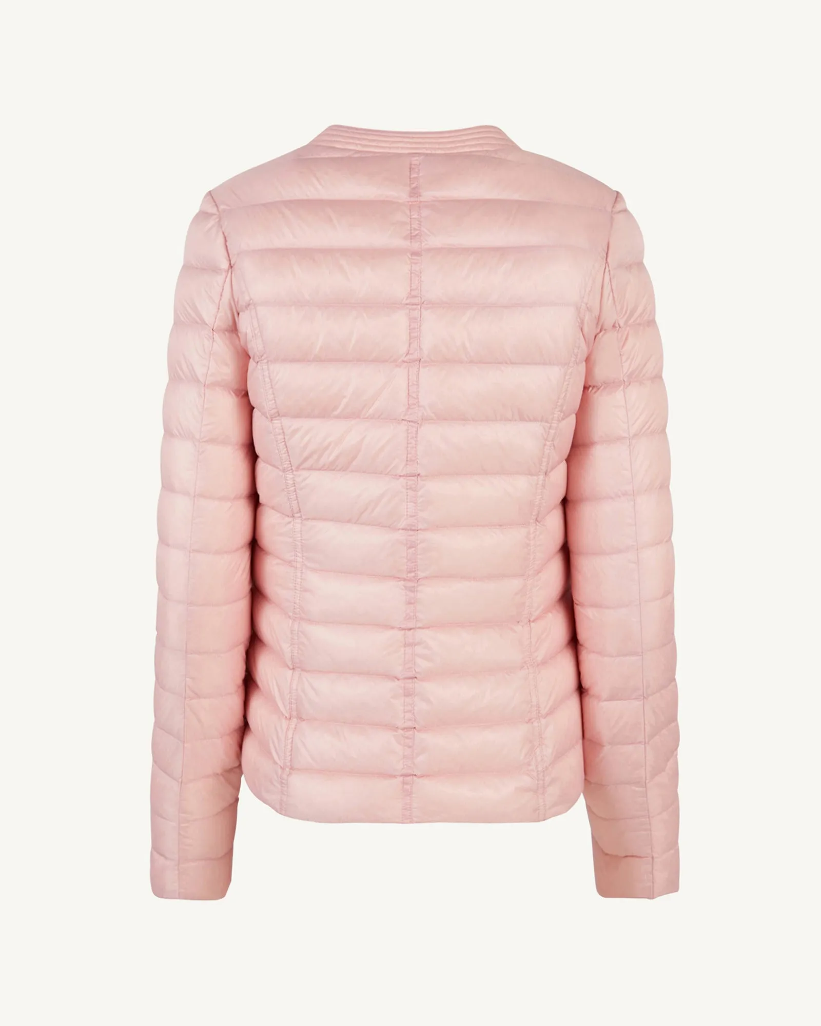 Peach pink Douda lightweight puffer jacket