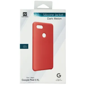 Power Support Silicone Jacket Series Case for Google Pixel 3 XL - Dark Melon