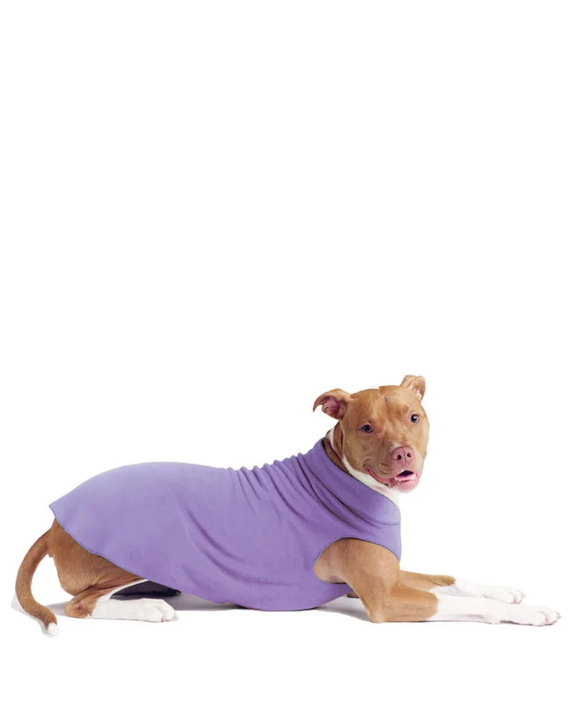 Pullover Stretch Dog Fleece in Lavender