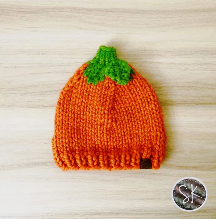 Pumpkin Knit Hats