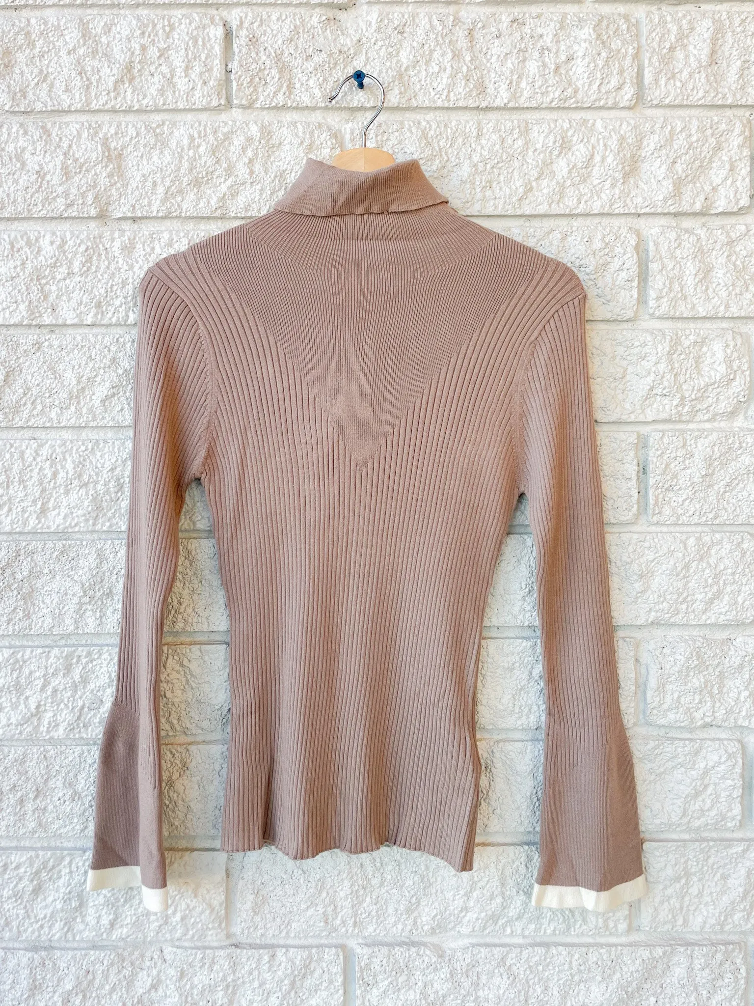 Ravena Rib Knit High Neck