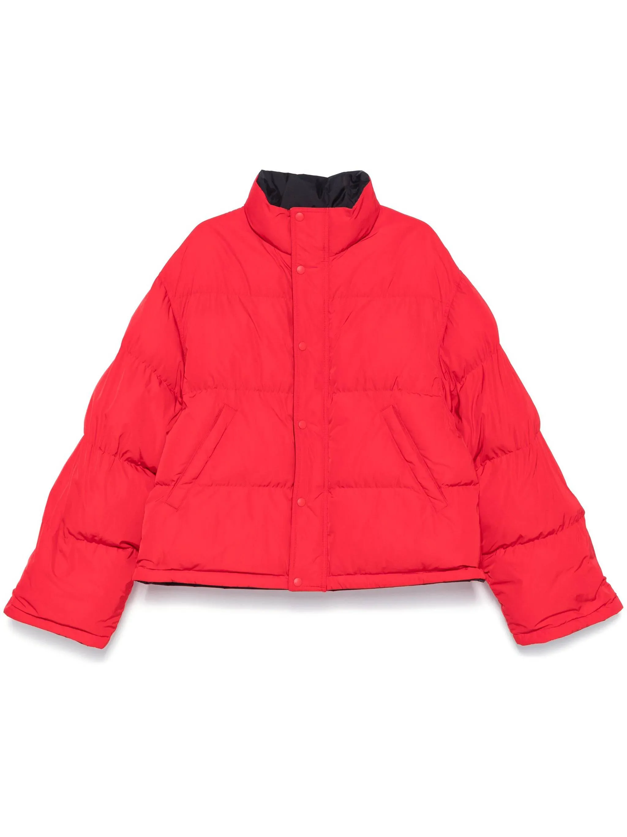 Reversible Cardinal Red Down Jacket