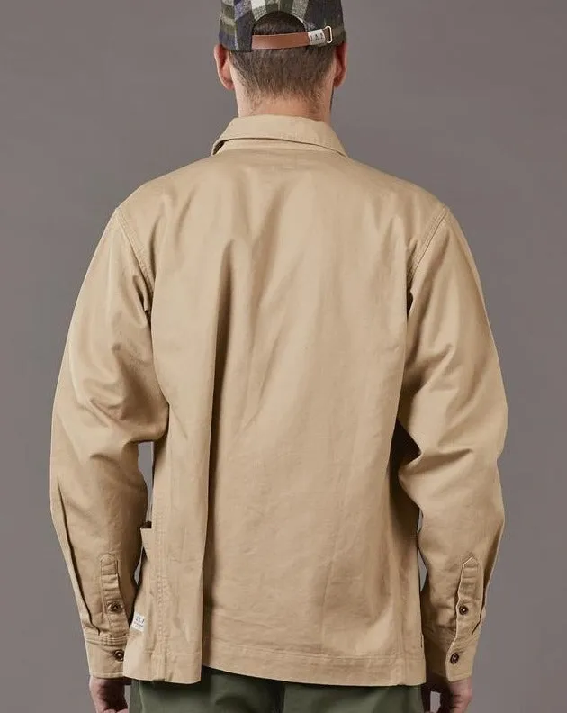 Rigger Shacket Tan