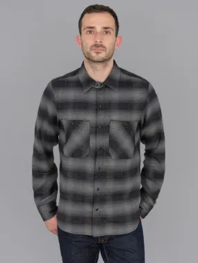 Rogue Territory BM Shirt Grey Brushed Plaid