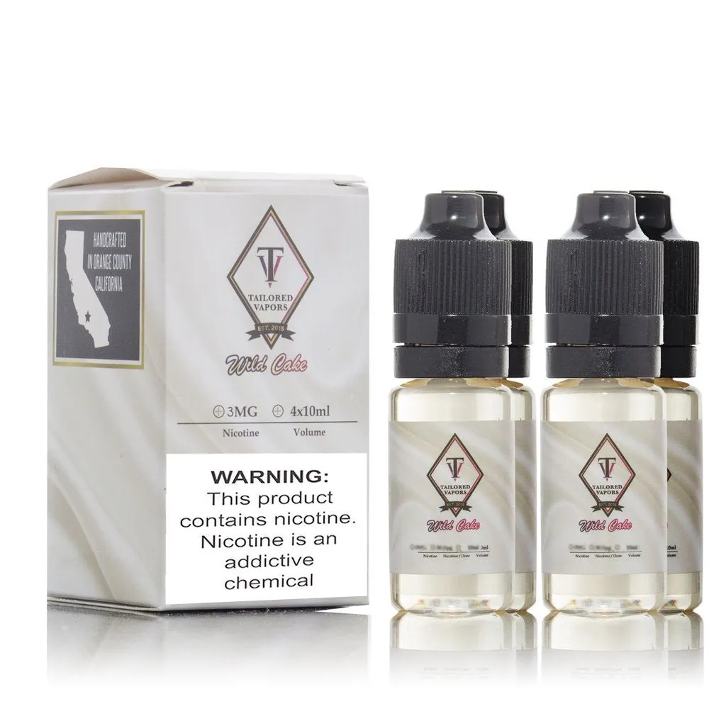 SALE!!! Tailored Vapours Premium E-liquid 4 x 10ml PRICE REDUCED!!