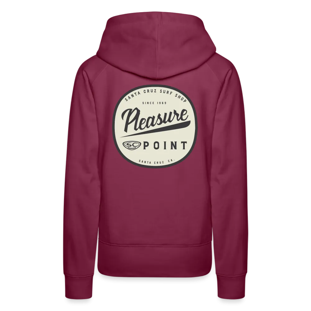 Santa Cruz Surf Shop Pleasure Point Women’s Premium Hoodie