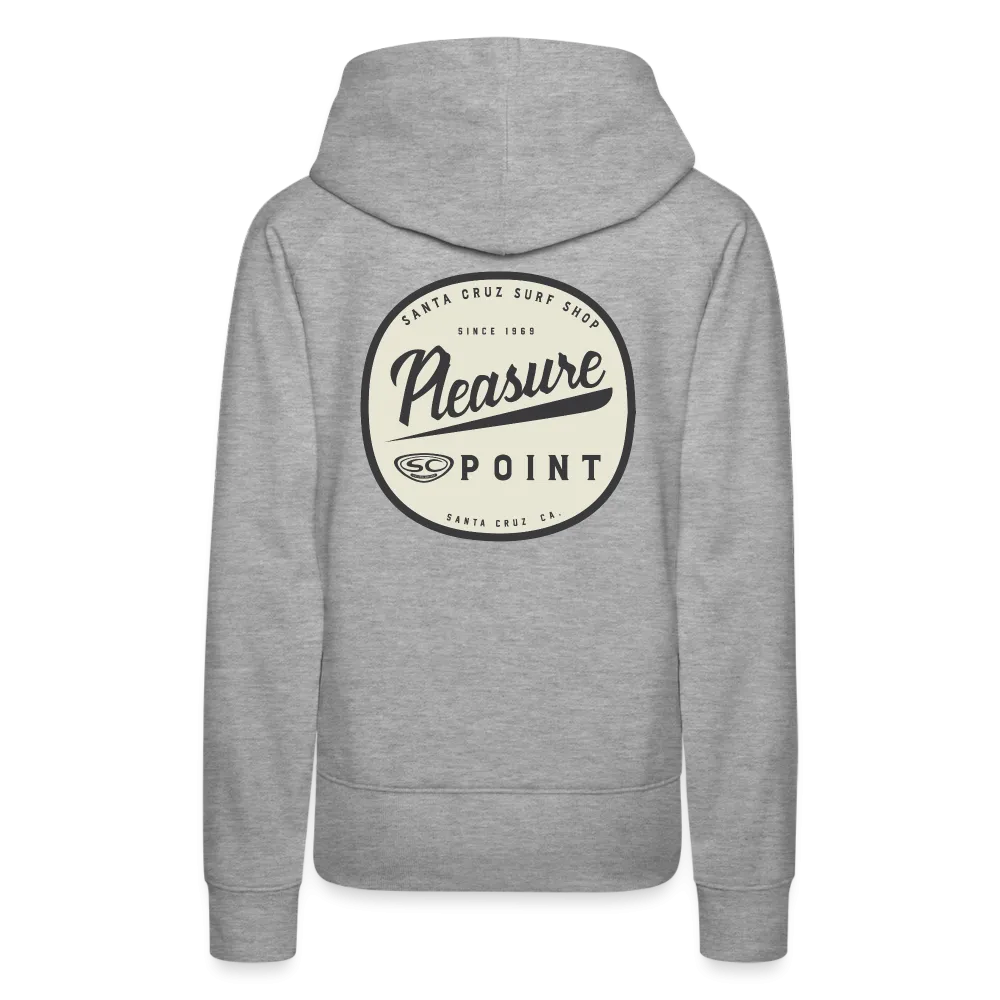 Santa Cruz Surf Shop Pleasure Point Women’s Premium Hoodie