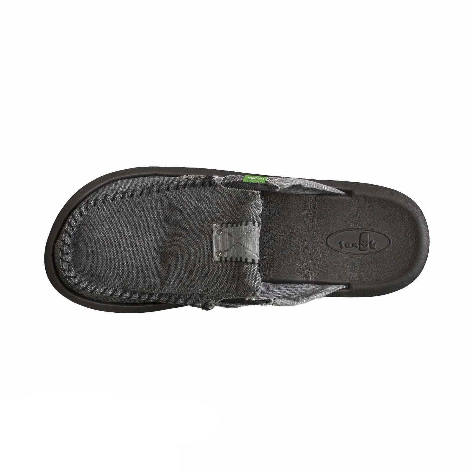 Sanuk You Got My Back II Charcoal Slides