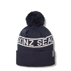 Sealskinz Heacham WP CW Icon Bobble Hat Navy / Cream