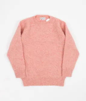 Shetland Woollen Co. Shaggy Crewneck Sweatshirt - Sunglow