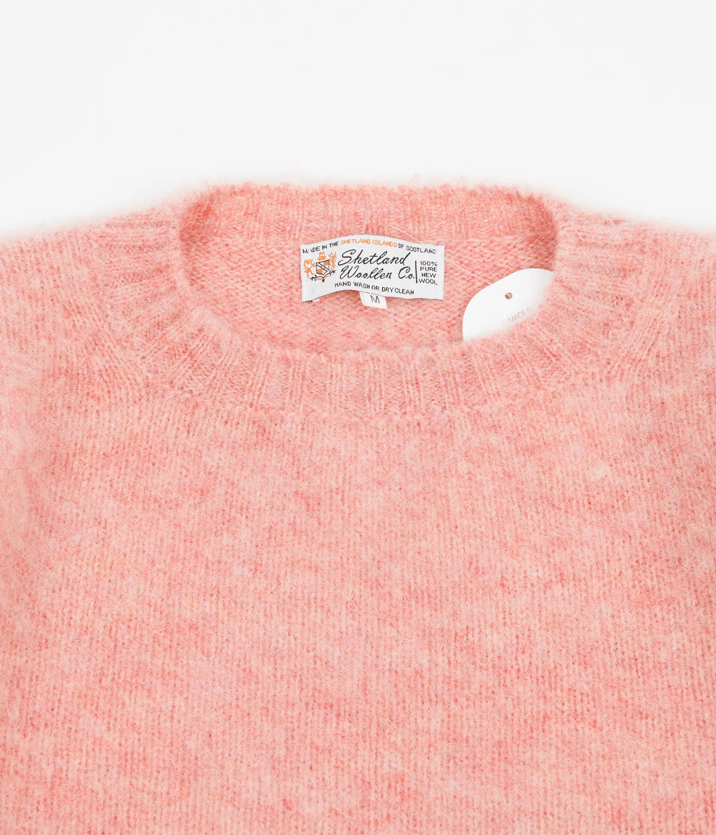 Shetland Woollen Co. Shaggy Crewneck Sweatshirt - Sunglow