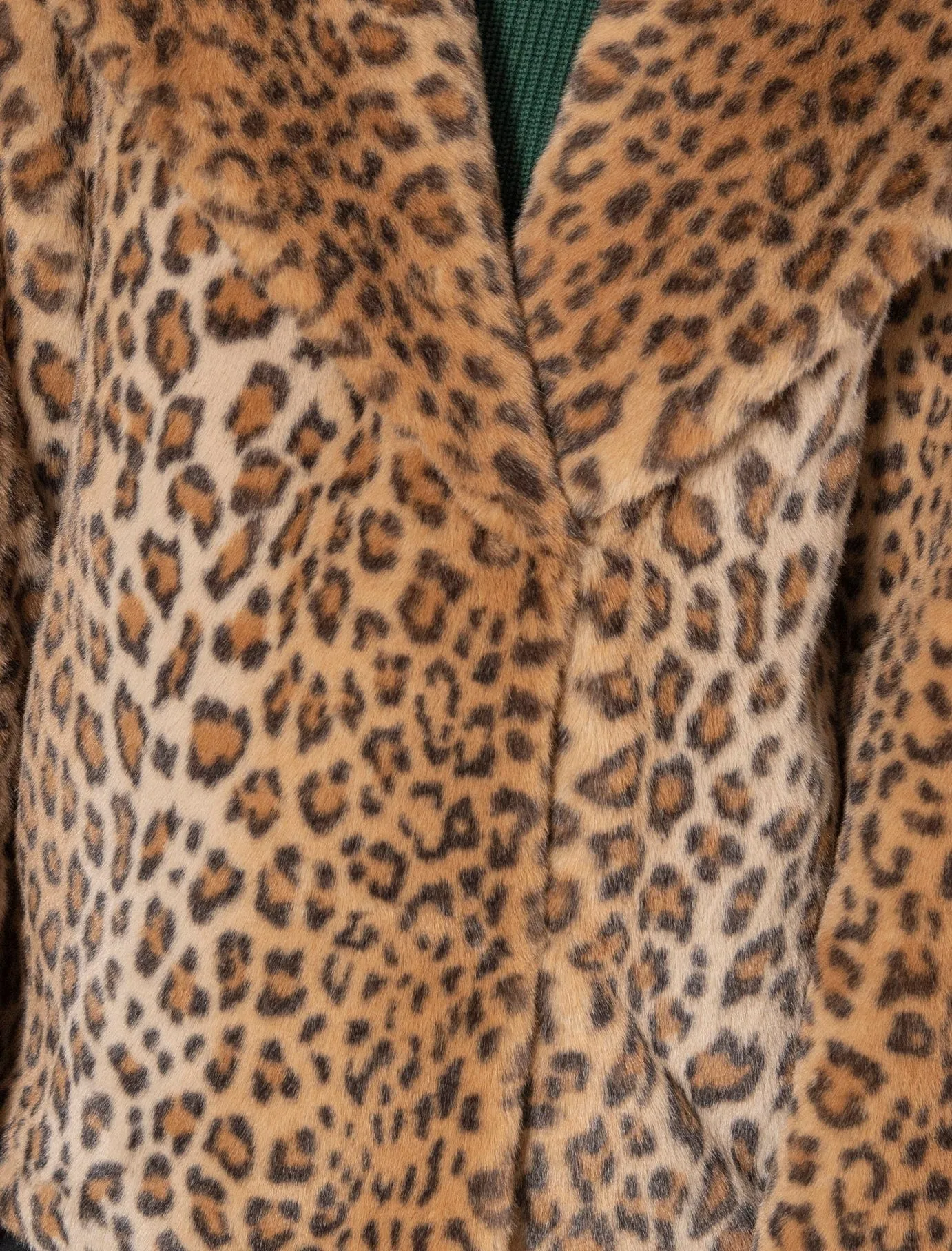 Signature Lena Recycled Vegan Faux Fur Jacket | Leopard