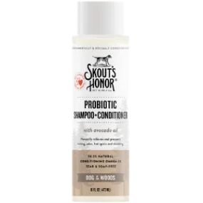 Skout's Honor Probiotic Pet Shampoo Plus Conditioner Dog of the Woods 16-oz