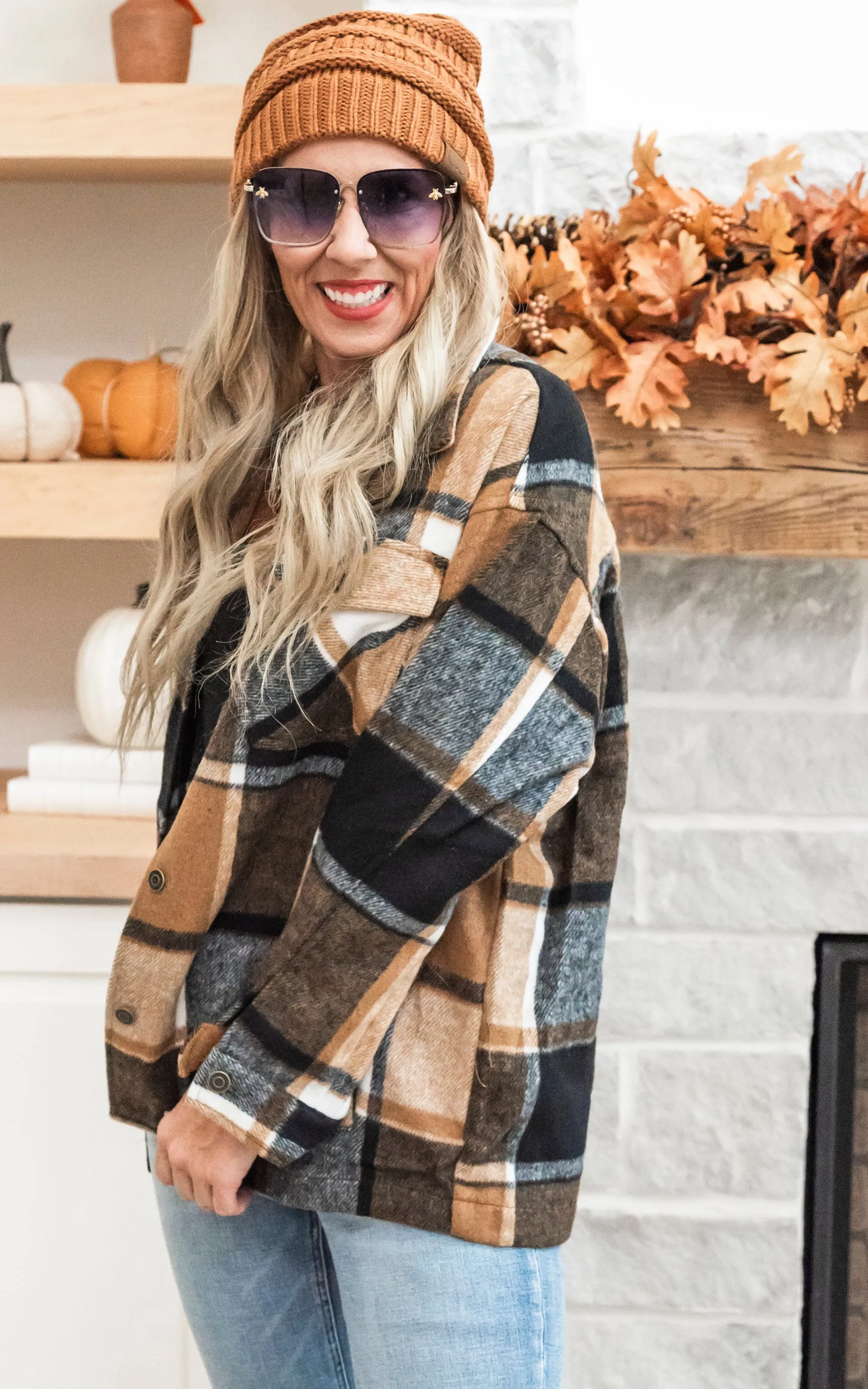 Smore Plaid Shacket