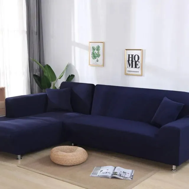 Solid Corner Sofa Covers