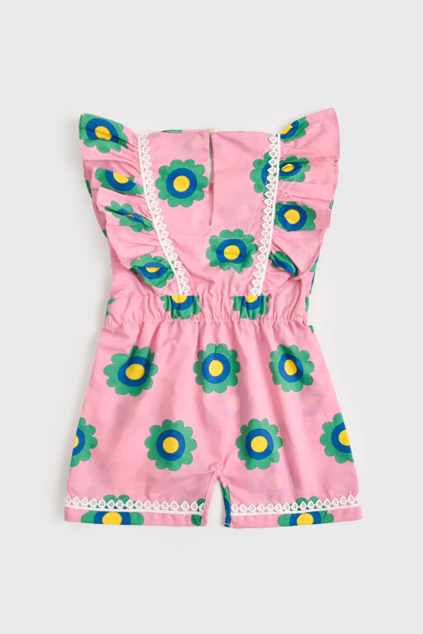 Spring Bloom Baby Romper