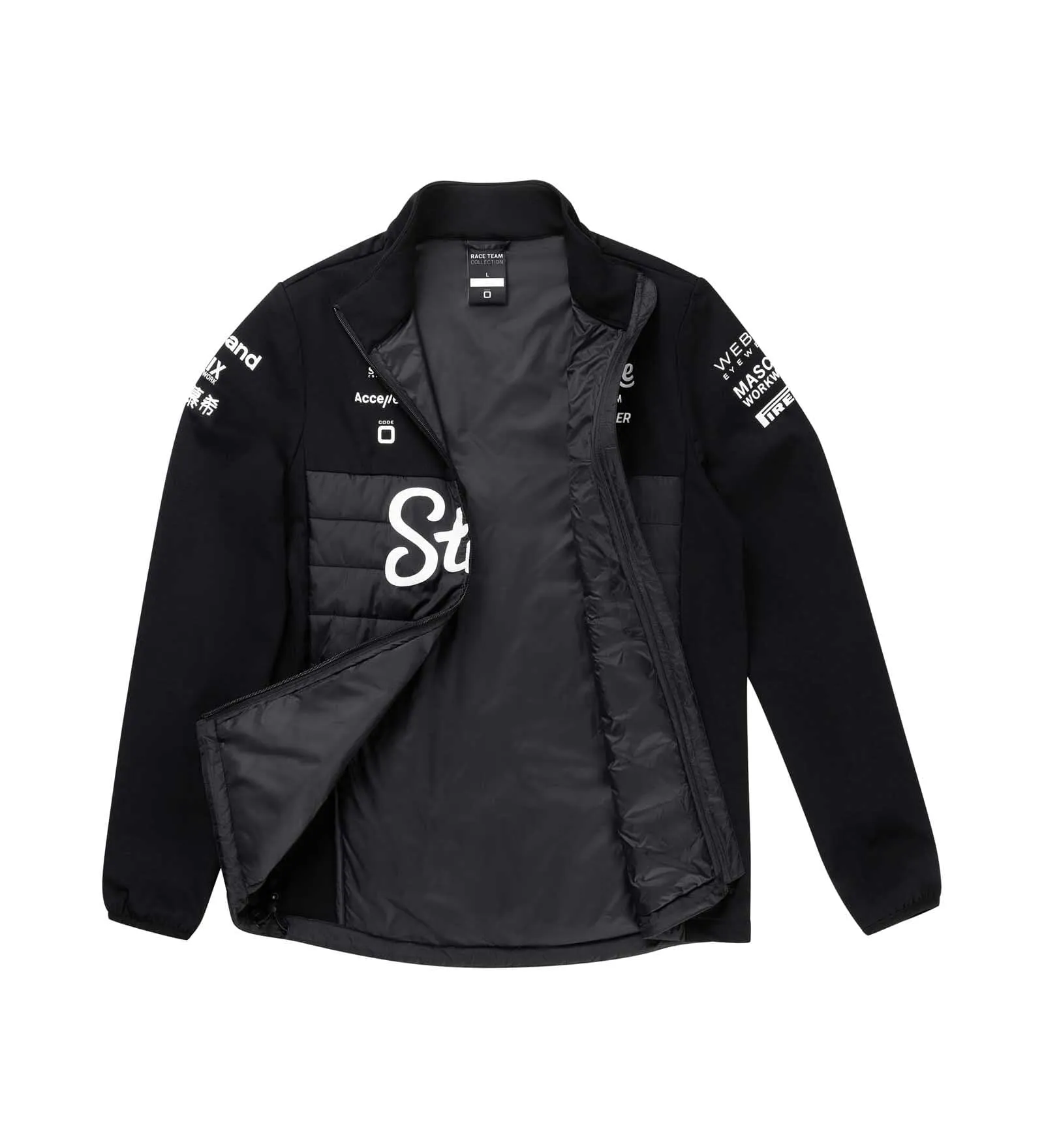 Stake F1 Kick Sauber 2024 Team Seasonal Jacket - Black