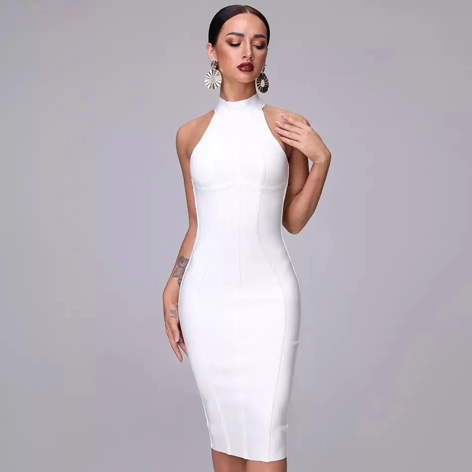 Starry Bandage Midi Dress