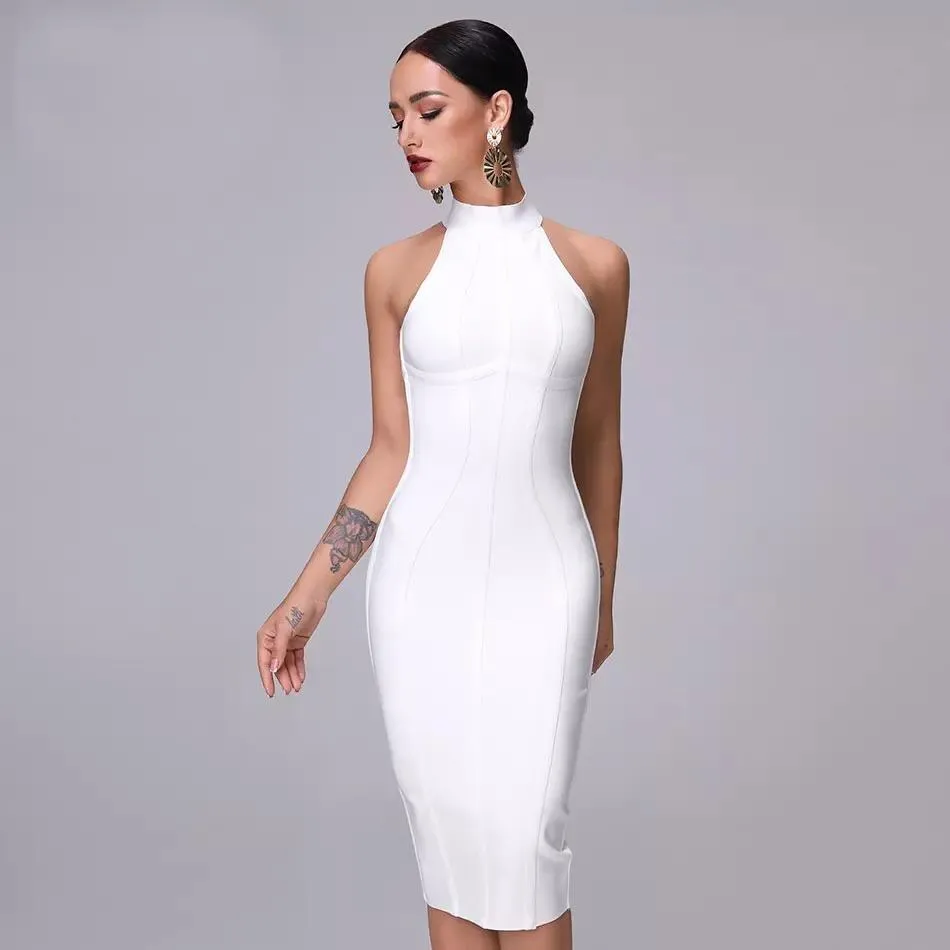 Starry Bandage Midi Dress