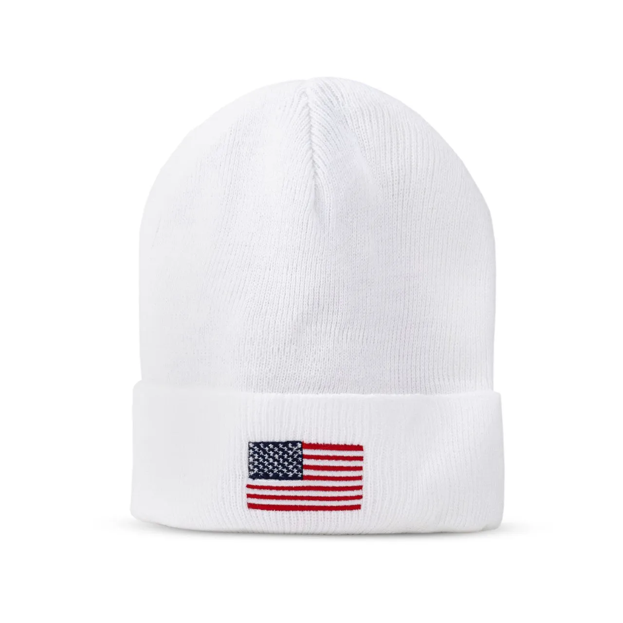 Stick Bros USA White Beanie