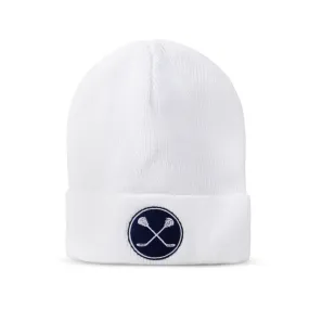 Stick Bros USA White Beanie