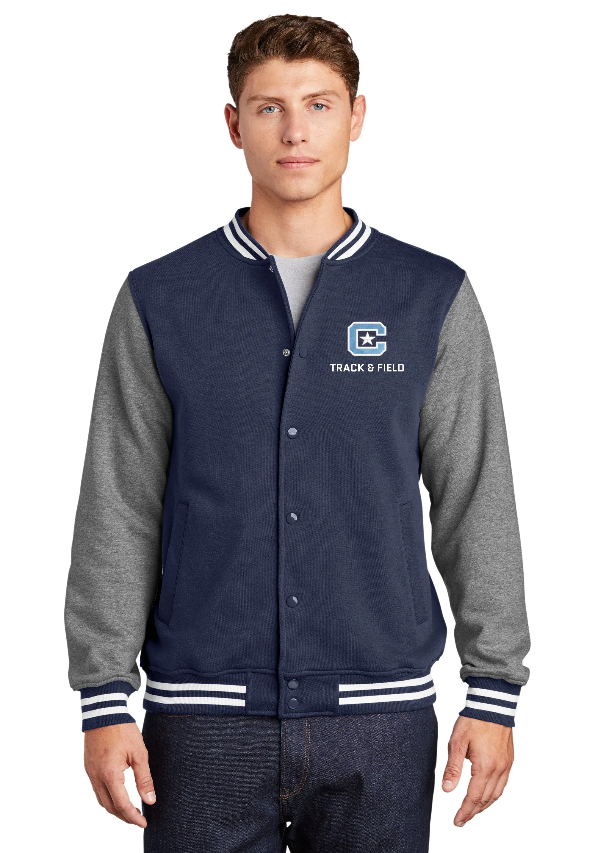 The Citadel C, Sports - Track & Field, Fleece Letterman Jacket