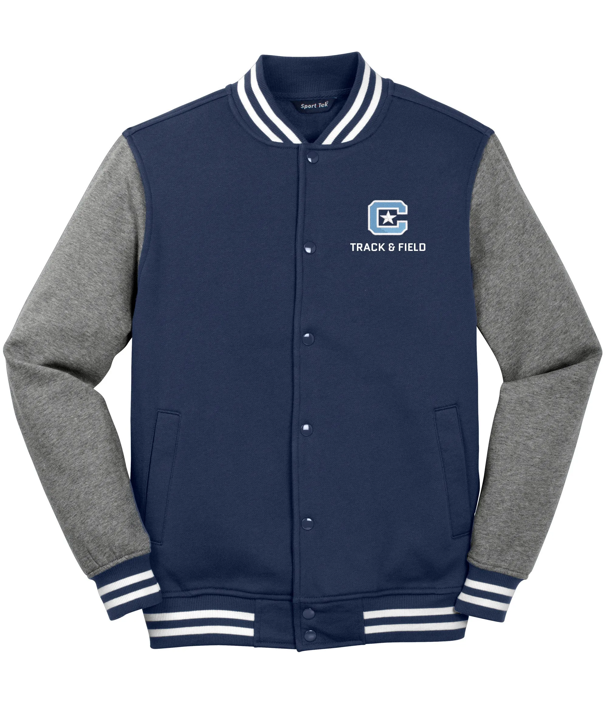 The Citadel C, Sports - Track & Field, Fleece Letterman Jacket