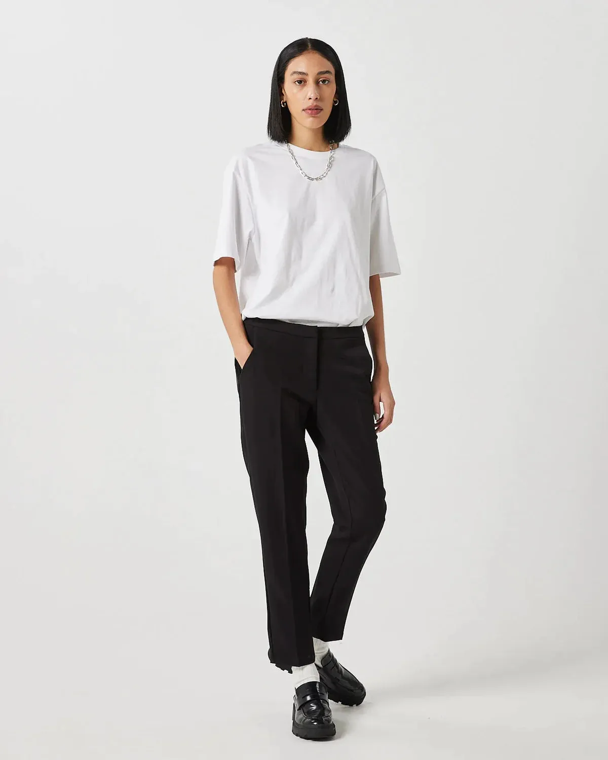 The Halle Trouser 2.0 by Minimum - Black - PLUS