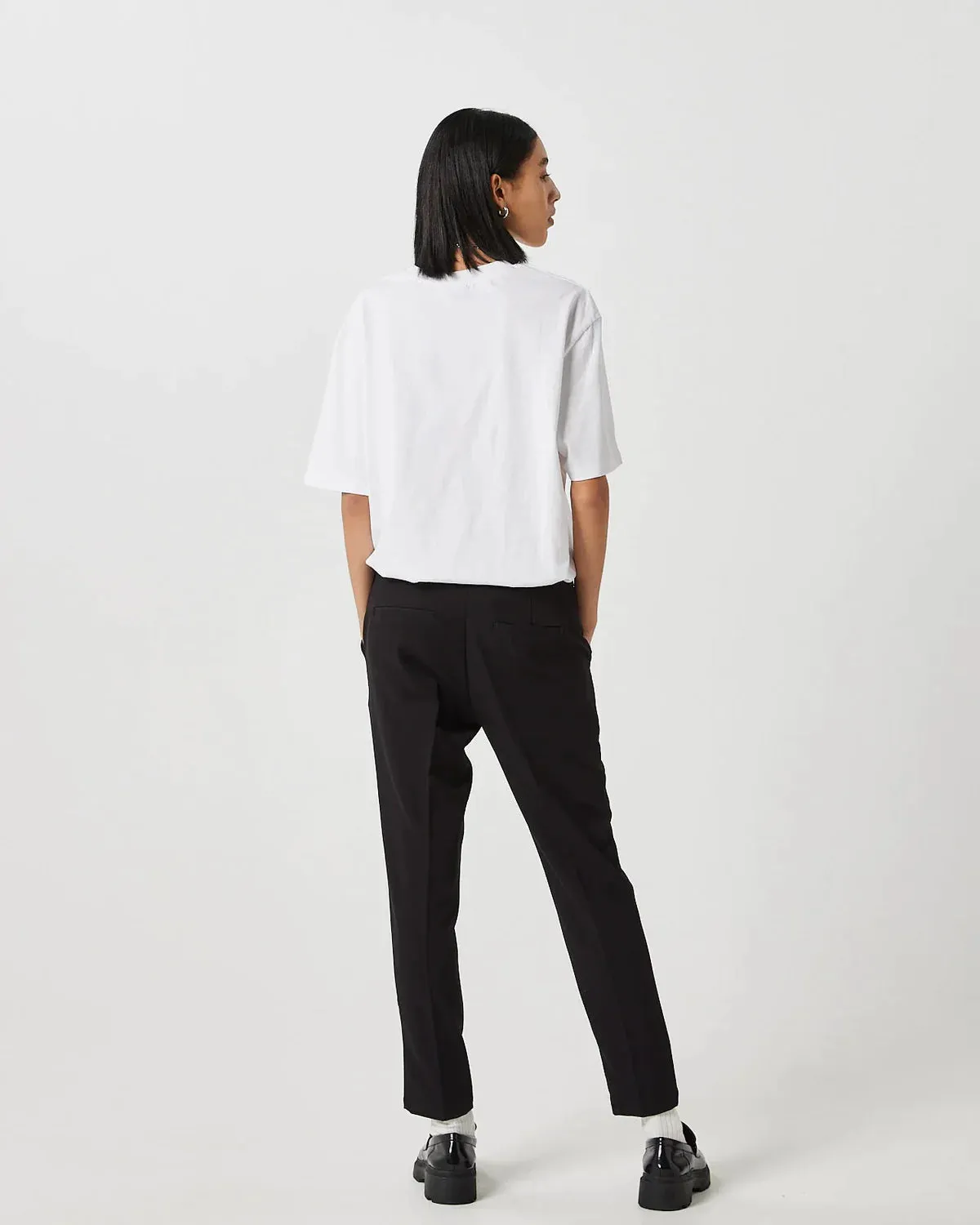 The Halle Trouser 2.0 by Minimum - Black - PLUS