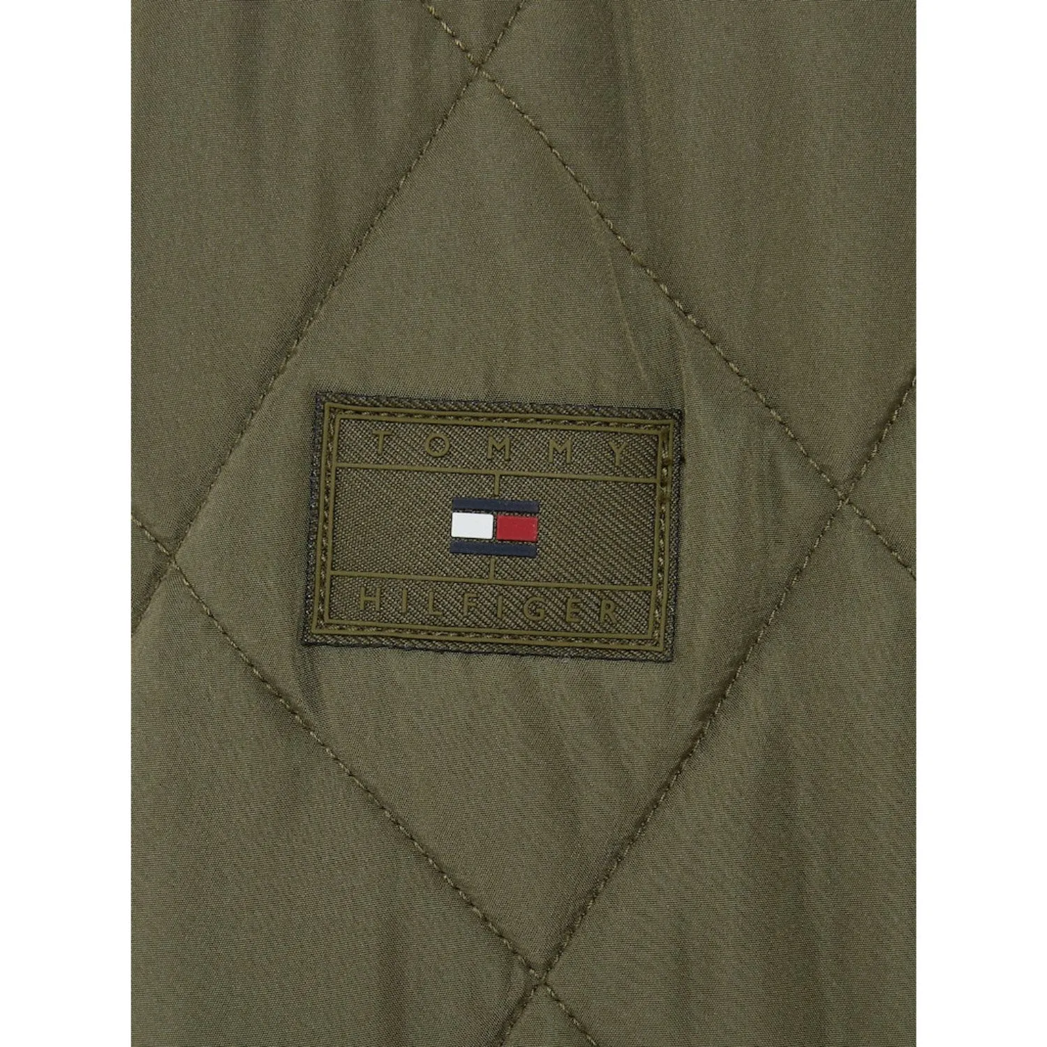 Tommy Hilfiger Utility Olive Light Padded Quilted Jacket