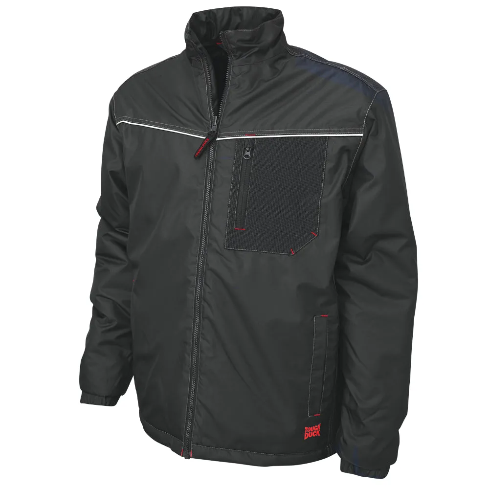 Tough Duck Poly Oxford Insulated Jacket with Durable Water Repellent Finish - WJ24