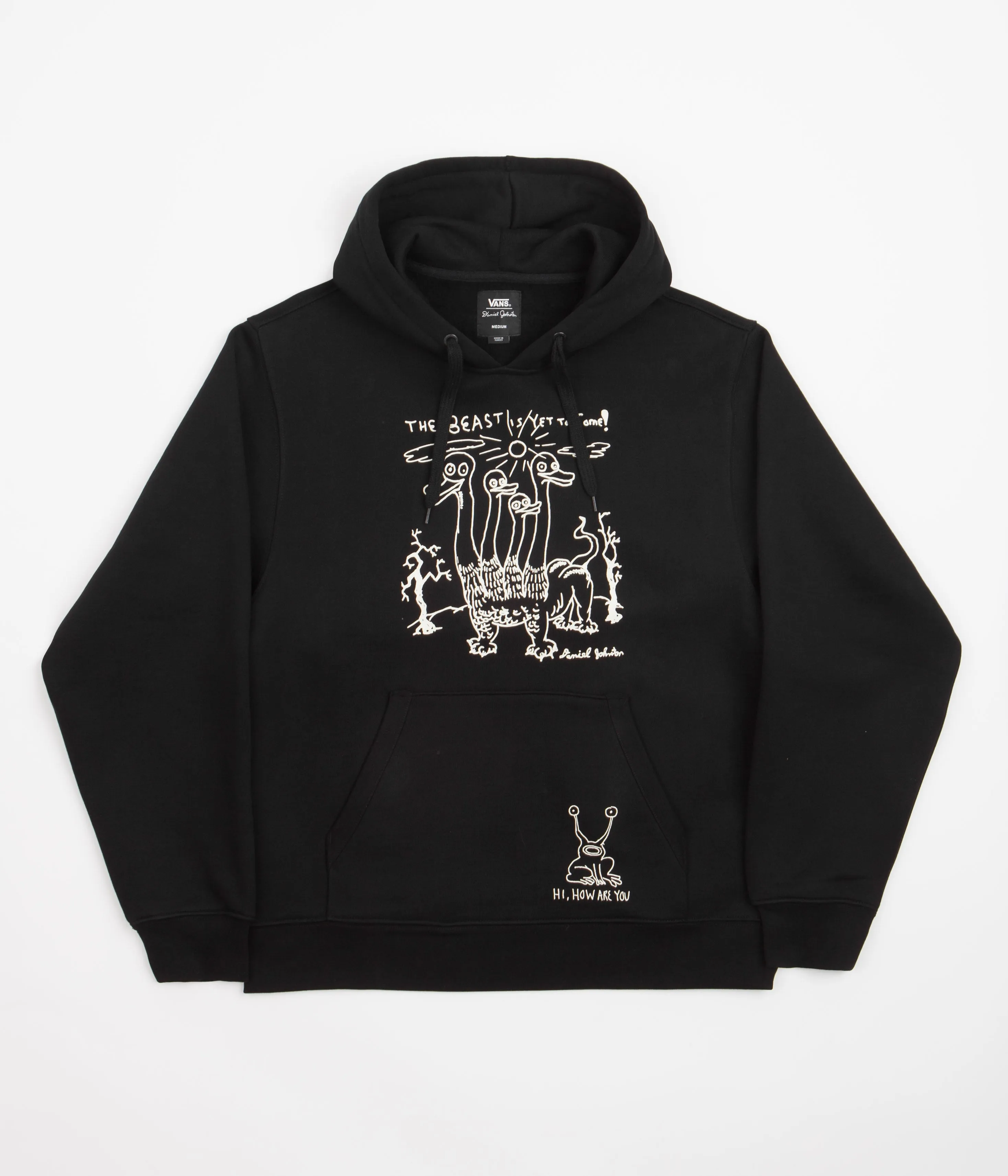 Vans x Daniel Johnston Hoodie - Black