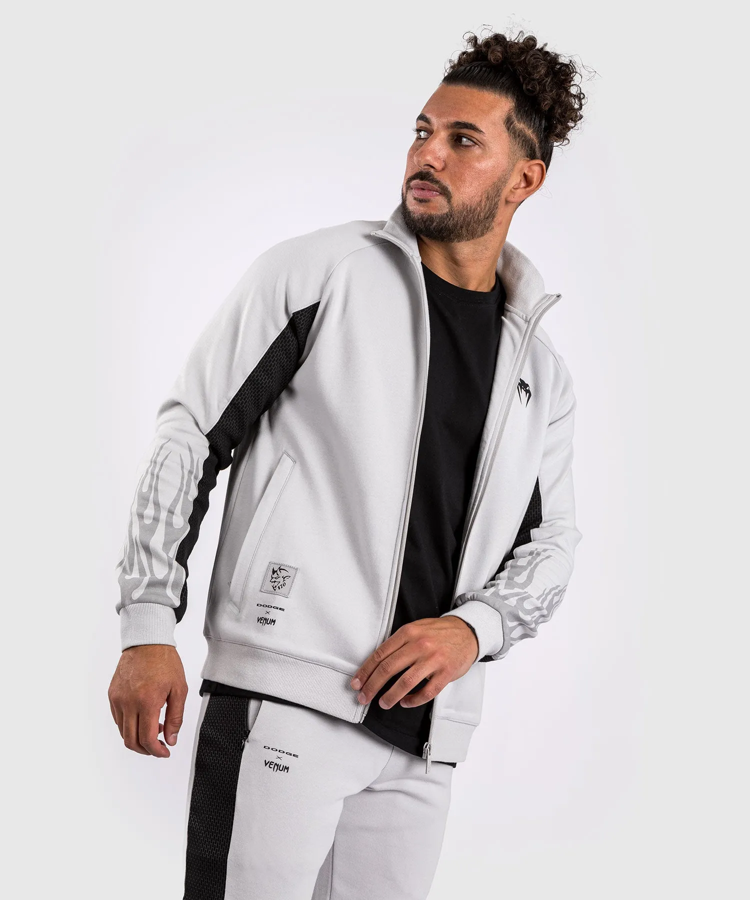 Venum x Dodge Challenger SRT Demon 170 Men's Full-Zip Jacket - Grey