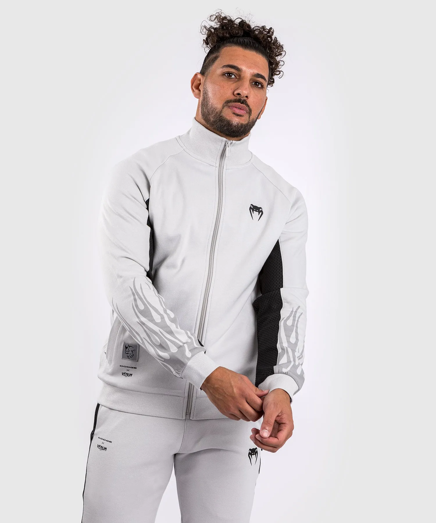 Venum x Dodge Challenger SRT Demon 170 Men's Full-Zip Jacket - Grey